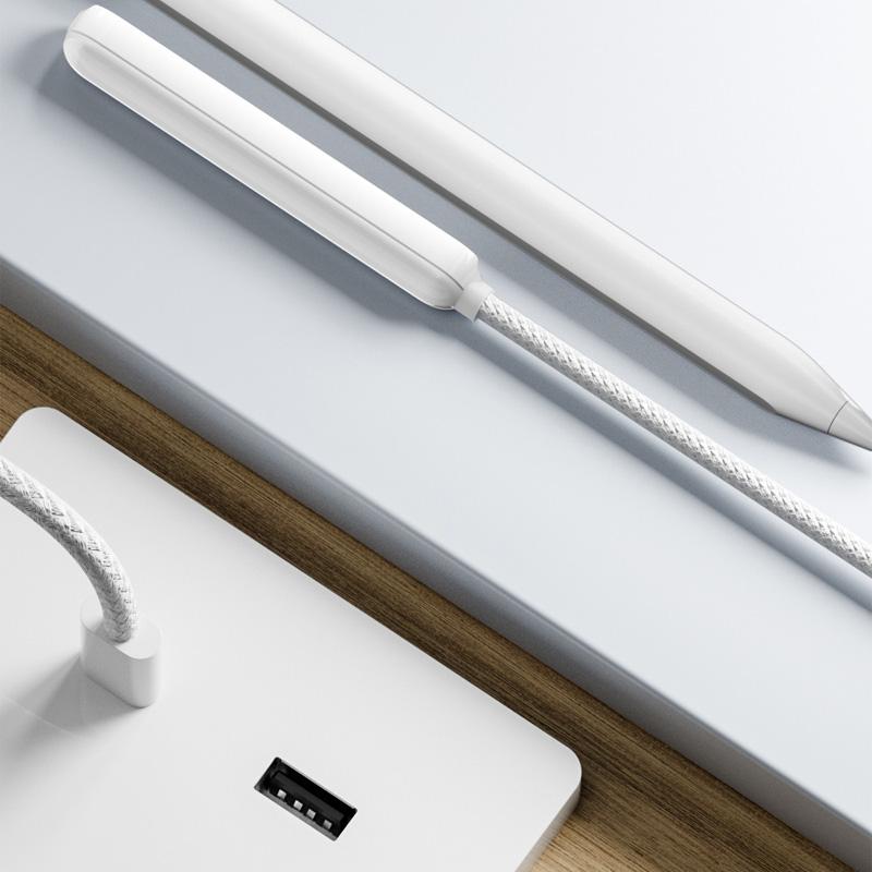 マグネット吸着 Apple Pencil 第2世代 Type-C 充電ケーブル 50cm