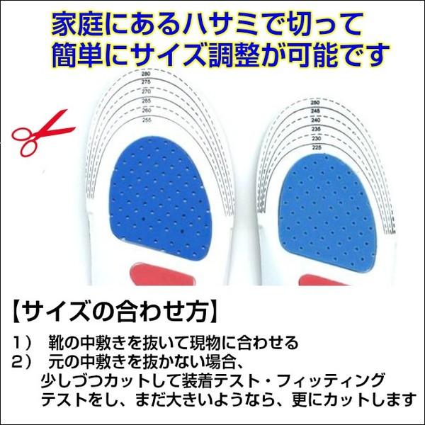 ネコポス送料無料 インソール 中敷き 衝撃吸収 スニーカー インソール 安全靴 立ち仕事 メンズ レディース 中敷 サイズ調整 靴ケア用品 足を科学したプロ仕様 ラ Accelumina 通販 Yahoo ショッピング