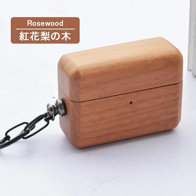 お取り寄せ商品 AirPods Pro ケース カバー 天然木使用ケース ウッド