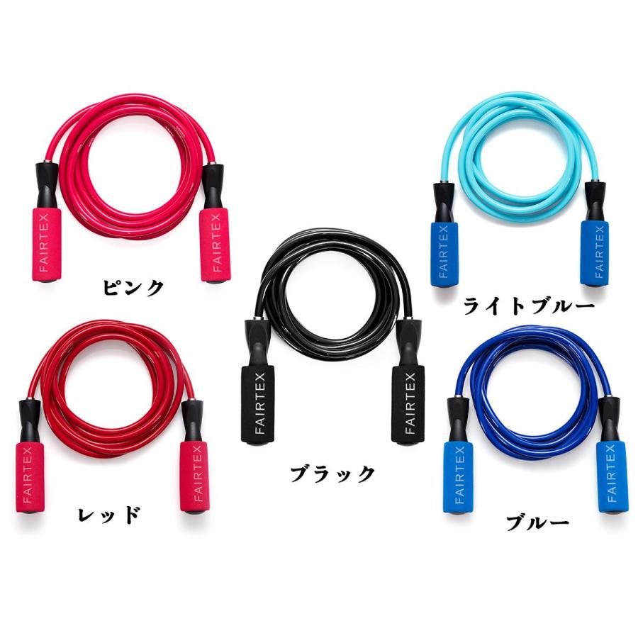 フェアテックス FAIRTEX ベアリングヘビースキッピングロープ ROPE3 なわとび 縄跳び 縄飛び 格闘技 ムエタイ トレーニング フットワーク 強化 耐久 ジム 練習用 |  | 06