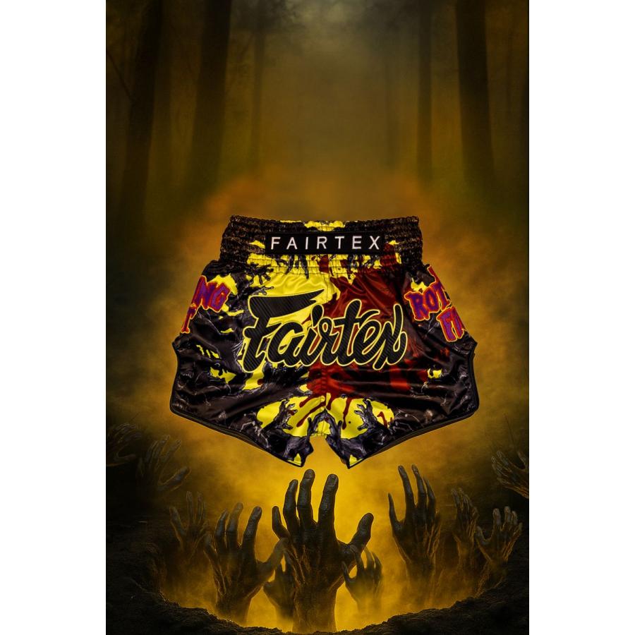 フェアテックス Fairtex ムエタイ パンツ アンデッドファイターシリーズ キック トランクス ショーツ キックボクシング トレーニング ハロウィン 練習 試合 |  | 12