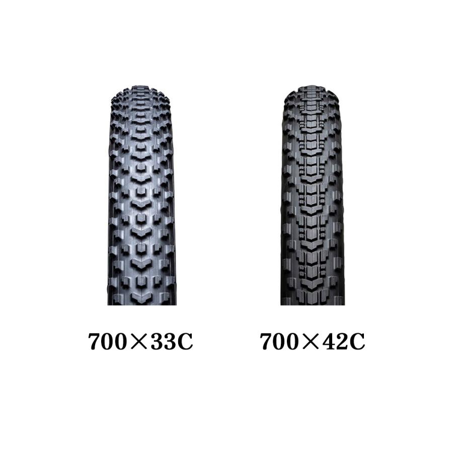 IRC BOKEN DOUBLECROSS 700x33C タイヤ