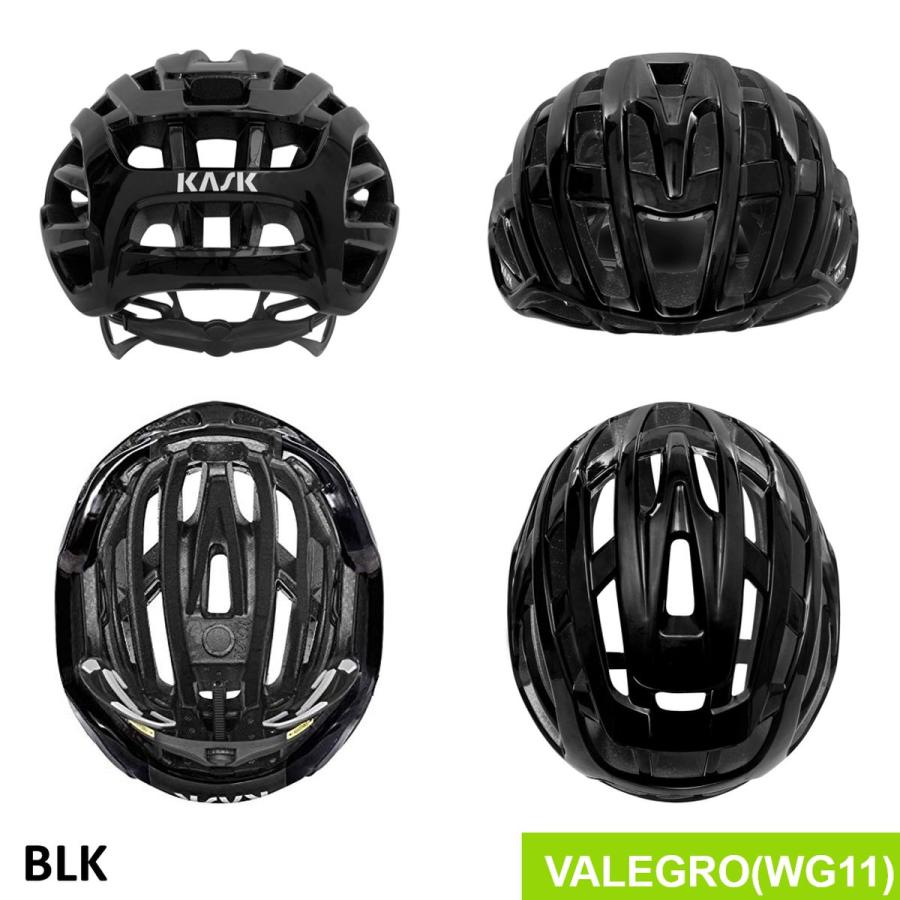 ヘルメット KASK VALEGRO WG11 自転車 ロードバイク 軽量 180g 通気性