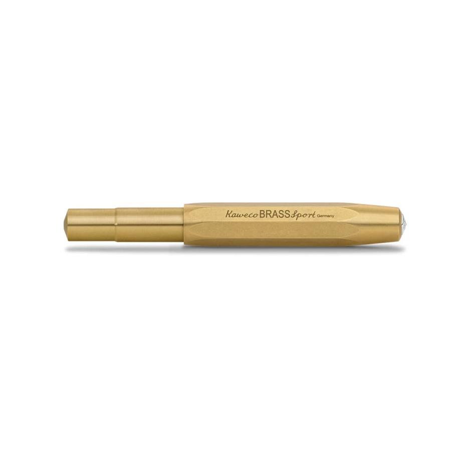Kaweco（カヴェコ） ブラススポーツ M 万年筆 真鍮製 インク