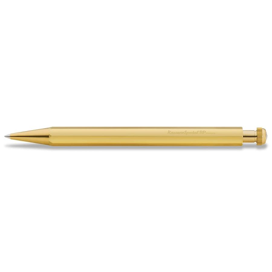 【専用クリップ付】ボールペン カヴェコ KAWECO スペシャル ボールペン ブラス BRASS 真鍮色 筆記用具 ステーショナリー PS-BPBR | Kaweco | 01