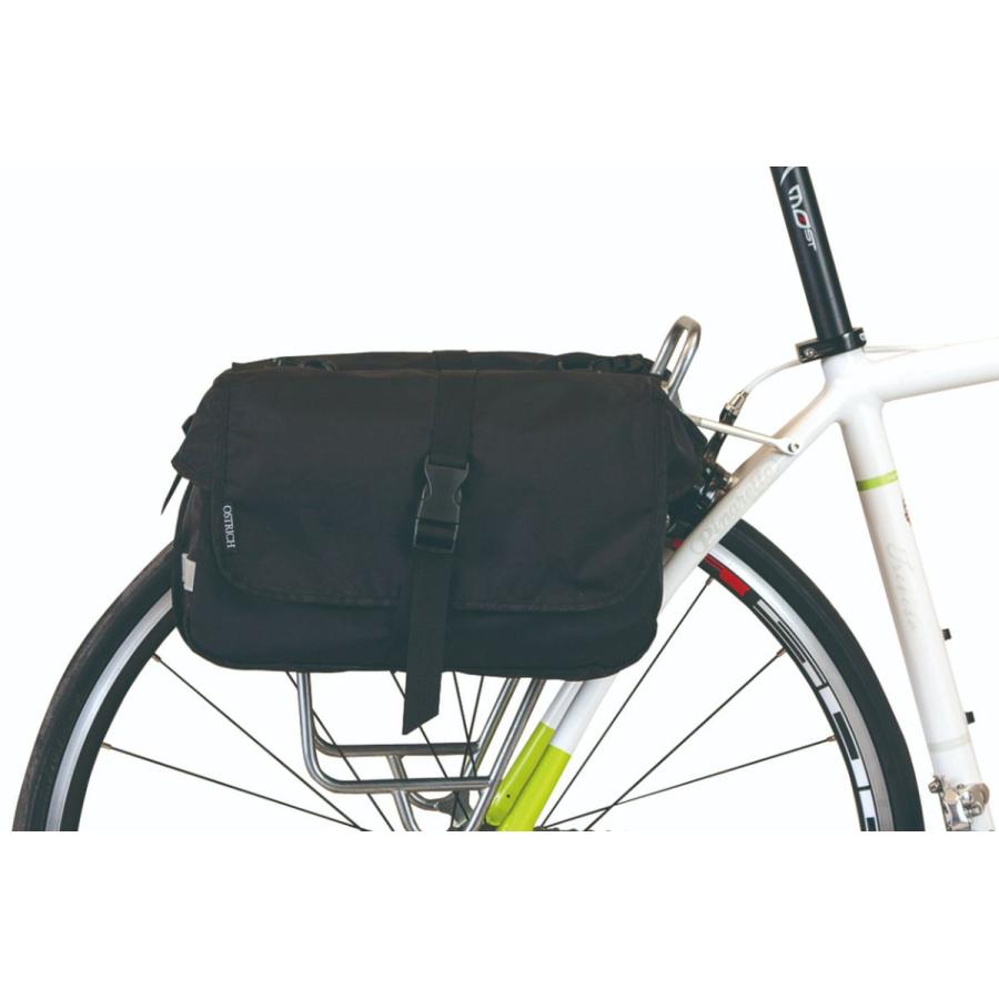 OSTRICH Ostrich P-115S パニアバッグ ブラック 自転車用 サイクリング 