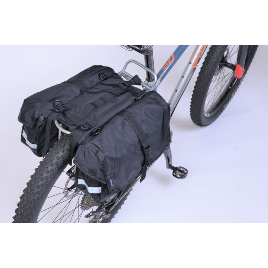 OSTRICH Ostrich P-115S パニアバッグ ブラック 自転車用 サイクリング 