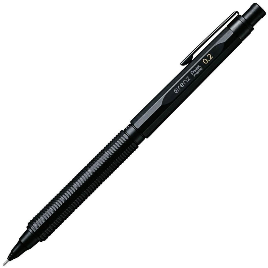 ぺんてる オレンズネロ PP3002-A 0.2mm 0.3mm 0.5mm ブラック シャープペン｜fichu｜07
