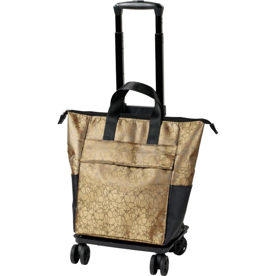 ココロ リーフレース 4輪カート 575925 575932 ショッピングカート 横