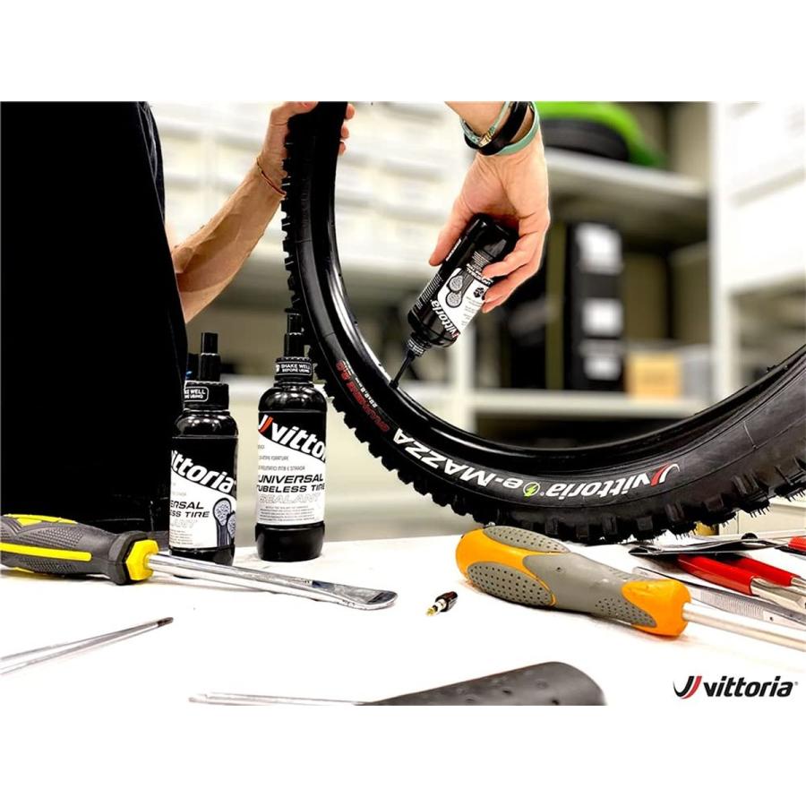 タイヤ 自転車 Vittoria ヴィットリア UNIVERSAL TUBELESS TIRE SEALANT ユニバーサル チューブレスタイヤ シーラント 1000ｍl｜fichu｜02