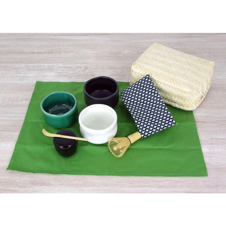ヤマコー New茶器茶喜お抹茶セット 白志野碗 806164 抹茶道具 旅行用