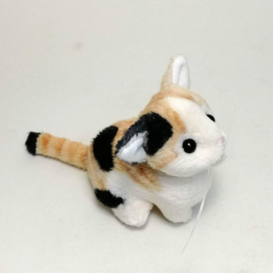 猫ぬいぐるみ「ちびにゃ」三毛猫 【受注制作】 : Ficorintanヤフー店