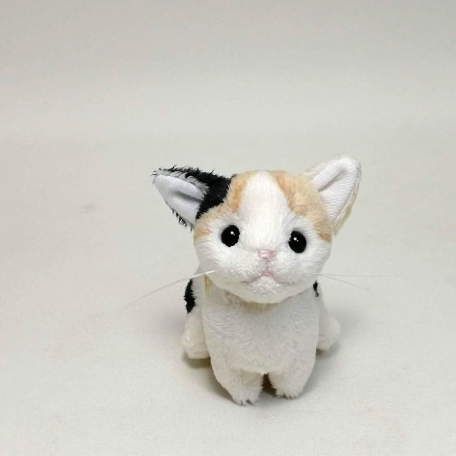 猫ぬいぐるみ「ちびにゃ」三毛猫 【受注制作】 : Ficorintanヤフー店