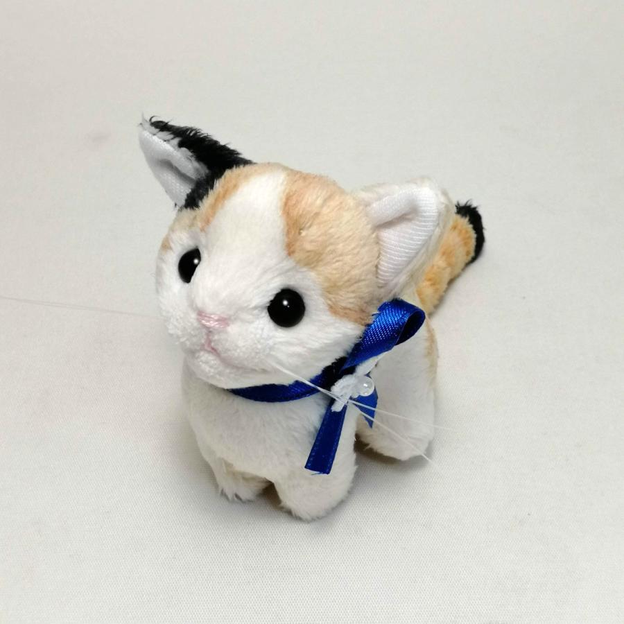 猫ぬいぐるみ「ちびにゃ」三毛猫 【受注制作】 : Ficorintanヤフー店
