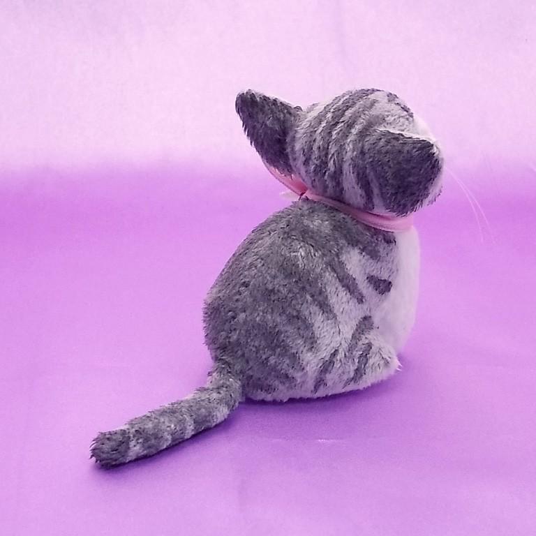 猫ぬいぐるみ「ちびにゃ」サバトラ白 【受注制作】 : Ficorintanヤフー