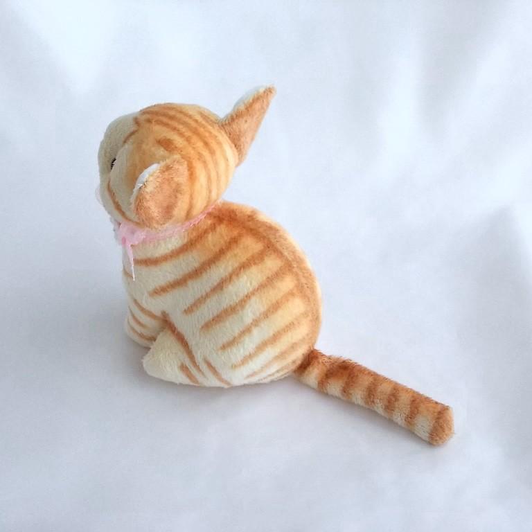 猫ぬいぐるみ「ねこにゃ」茶トラ 【受注製作】 : Ficorintan