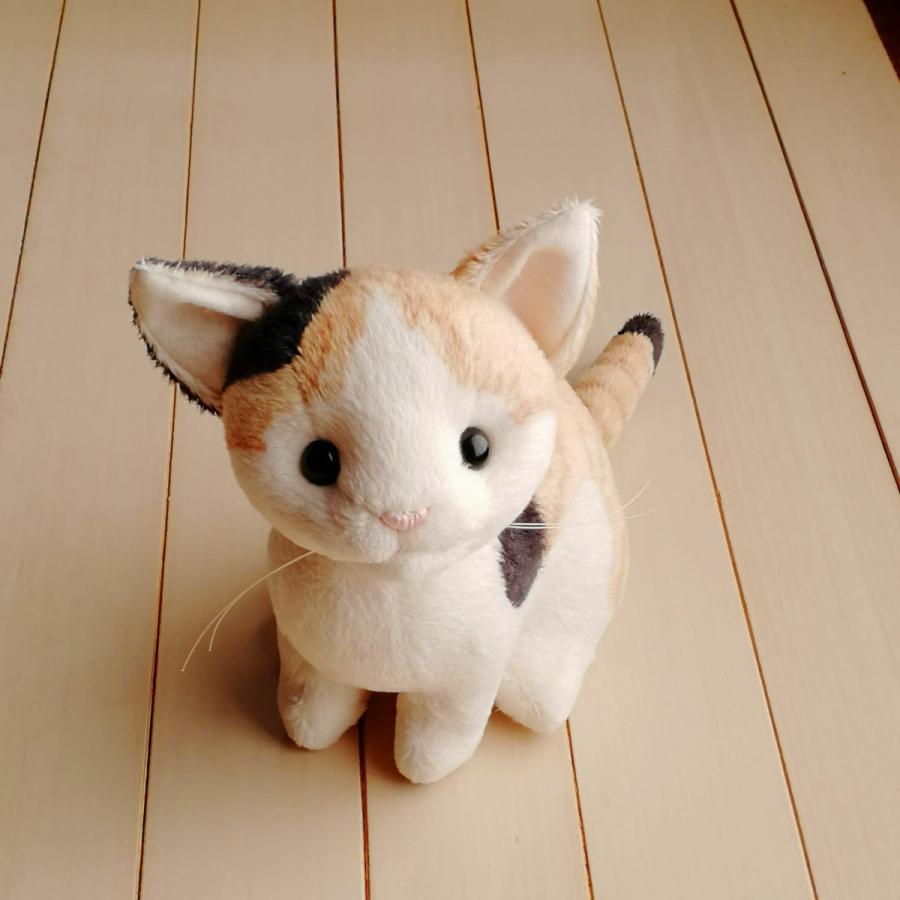 猫ぬいぐるみ「ねこにゃ」三毛猫 【受注製作】 : Ficorintan