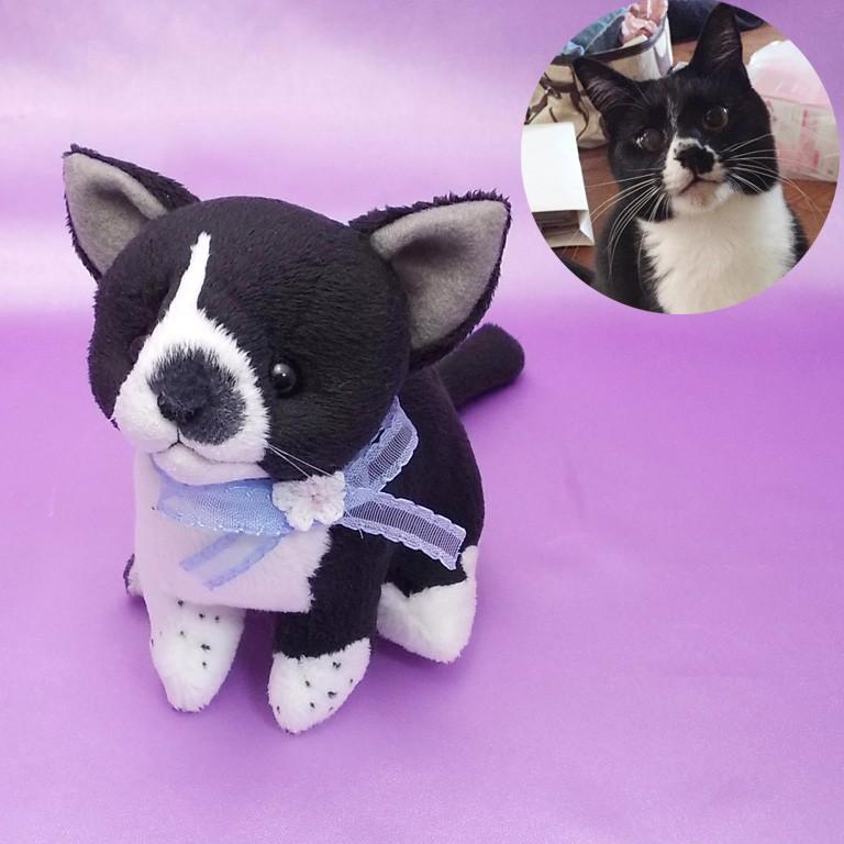猫ぬいぐるみ「ねこにゃ」オーダーメイド 【受注製作 猫ぬいぐるみ「ねこにゃ」オーダーメイド 【受注製作
