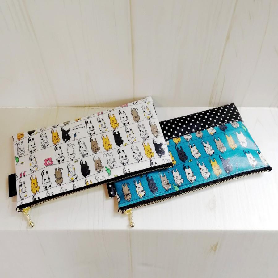 信頼も厚い ミニミニポーチの通販 洗濯物ネコ（白）ネコ柄 by shop の  