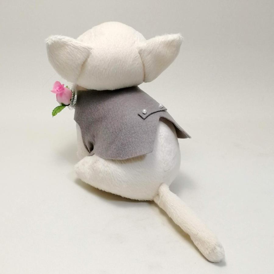 ウェディングキャット新郎・白猫 / ウェルカムキャット 猫のウェルカム