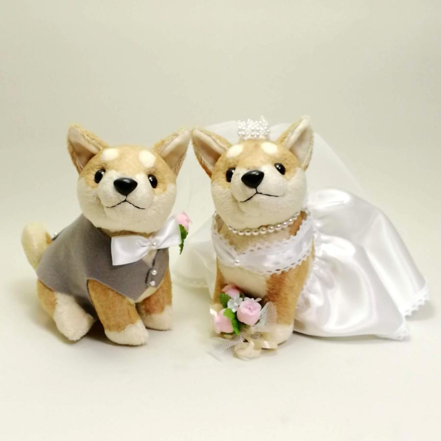 柴犬のウェルカムドッグ・赤柴 /犬のウェルカムドール 【受注製作