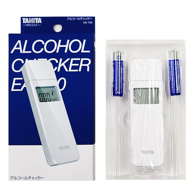【8個】アルコールチェッカー　TANITA EA-100-WH WHITE Amazon.co.jp: タニタ(Tanita) EA-100E-WH(ホワイト) アルコール
