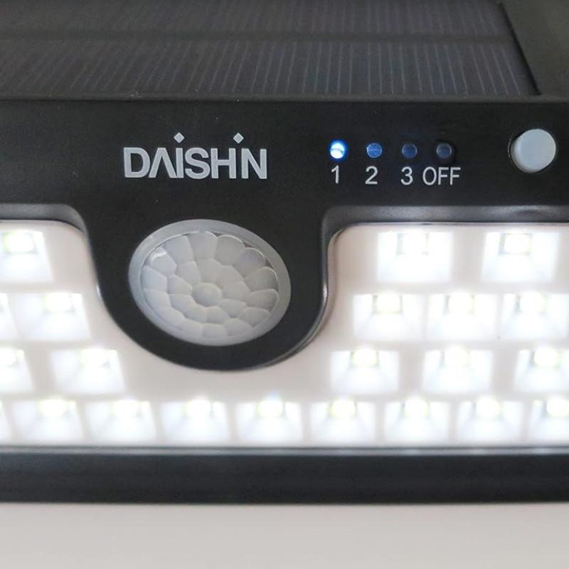 DAISHIN（大進） 広角ソーラーウォールライト DLS-NWL002 センサー