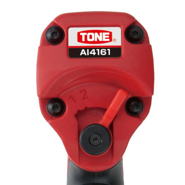 在庫処分セール TONE エアインパクトレンチ 差込角12.7mm AI4161 レッド [自動車 タイヤ交換 整備]｜ficst｜02