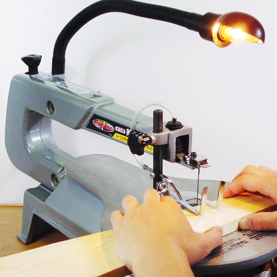 パオック パオック（PAOCK) 糸ノコ盤 VS-400 ライト付 直線・曲線