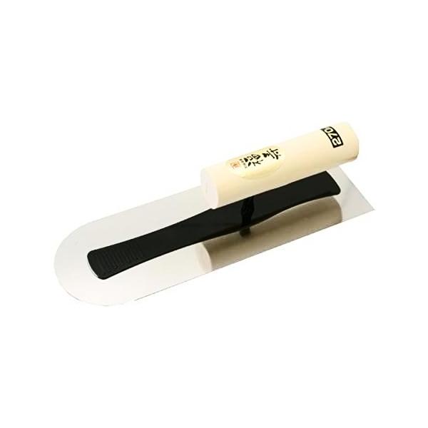 金鹿 福寿 ステンレス先丸鏝 270mm 先丸型 [左官 内装 塗装 コテ] ＼LINEお友達で300円OFF／ | 
