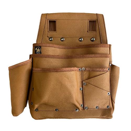 新品　ビキューナ　最高級　手袋　キャメル　桐箱付き　Vicuna Ｌサイズ位 KNICKS（ニックス） 最高級グローブ革チェーンタイプ 3段腰袋 キャメル