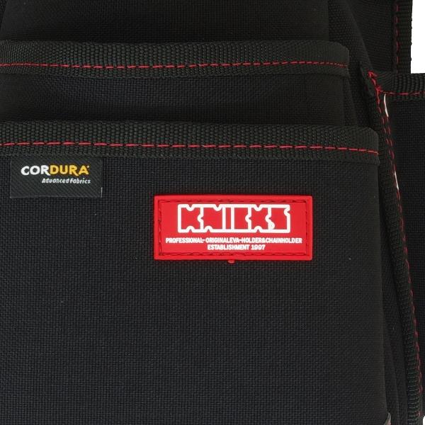 KNICKS（ニックス） 超軽量3段600D生地腰袋 KC-212NS [腰袋 作業袋