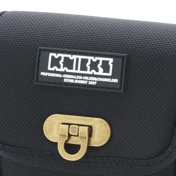 KNICKS（ニックス） バリスティック生地小物ポーチ BA-100BOX 黒 [腰袋