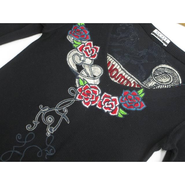 SCOT CLUB - 専用出品   新品12,100円■スコットクラブ■Vネックコクーンチュニック SCOTCLUB（スコットクラブ） 美品 洗える七分袖 Vネック ニット