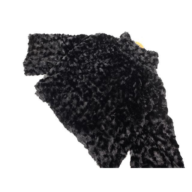 大切なジニー JINNEE 七分袖 LL フェイクファーコート ブラック コート