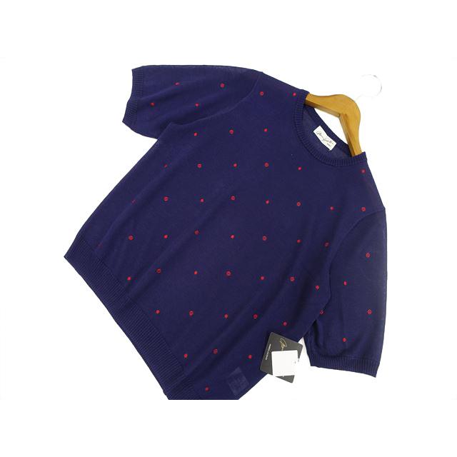 定価￥23,000 訳あり マリサルチェンテ Marisa Lucente 五分袖 クルー  