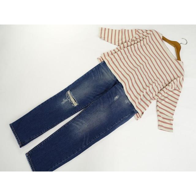 earth music&ecology music＆ecology＆FOREVER21 9分袖カットソー+  