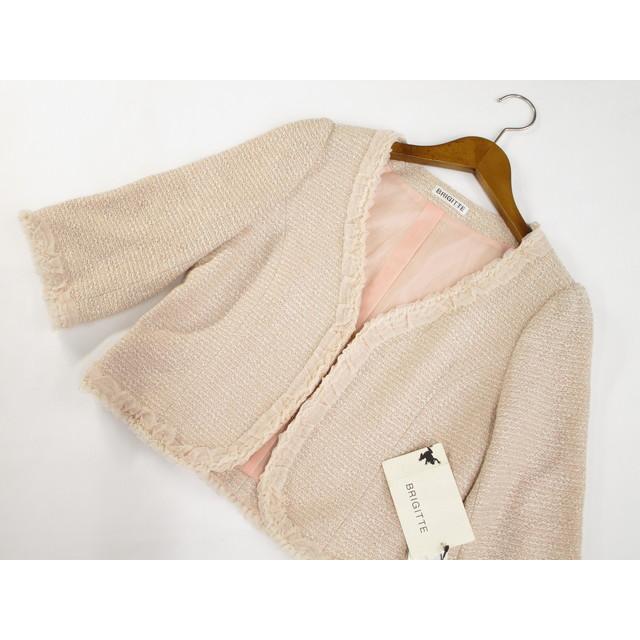 BRIGITTE 定価￥26,000 新品タグ付 ブリジット 七分袖 ツイード 