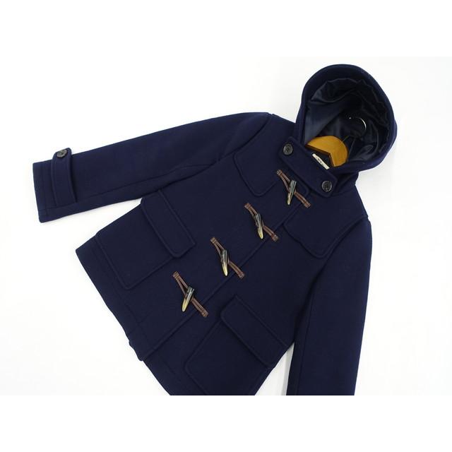 ビームス ダッフルコート ネイビー 美品 BEAMS×GLOVERALL ネイビー