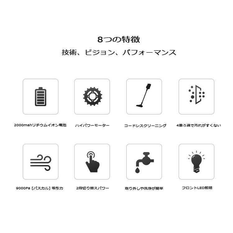 新品　壁掛けコードレス　サイクロン掃除機 楽天市場】掃除機 スティッククリーナー サイクロン 自立式