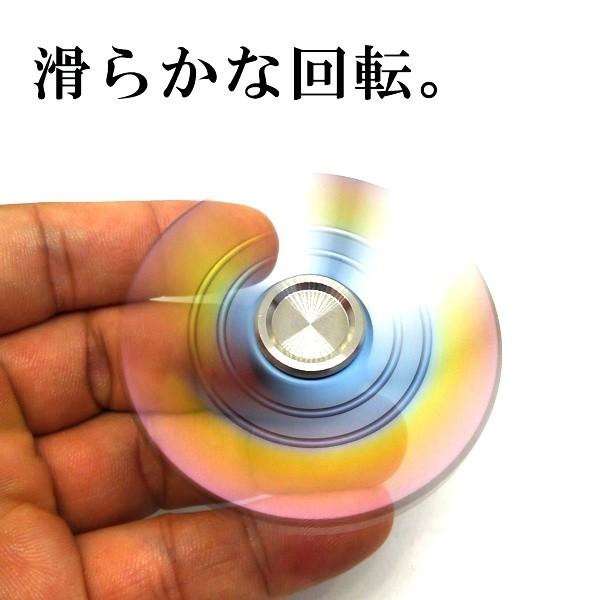 ハンドスピナー フィジェットスピナー（チタン製） ストレス解消 ADHD用 脳トレ (Fi-ti_tu-three2)｜fidget-eb｜05