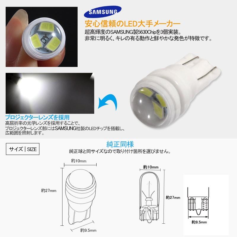 ○長寿命 高品質 T10/T15/T16 LEDバルブ プロジェクター セラミック 
