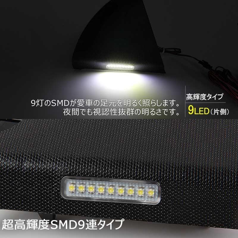 ▽ハイエース/レジアスエース200系 フットランプ ウェルカムランプ