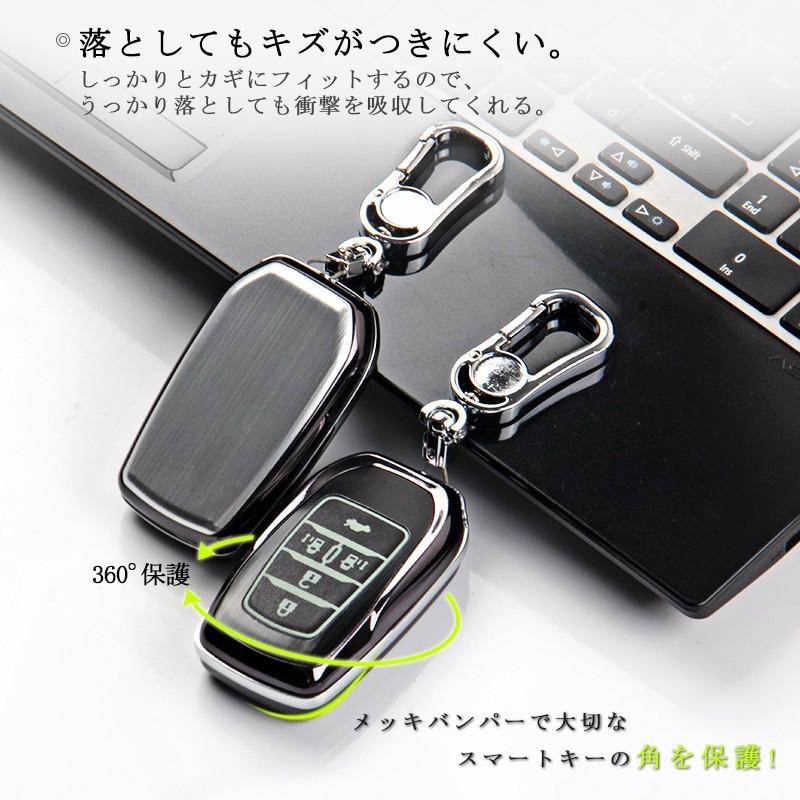 スマートキーケース トヨタ 新型アルファード30系 キズ防止 スマートキーカバー トヨタ ハードケースシルバー ブラック 蓄光タイプ Fld0701a Field Ag 通販 Yahoo ショッピング
