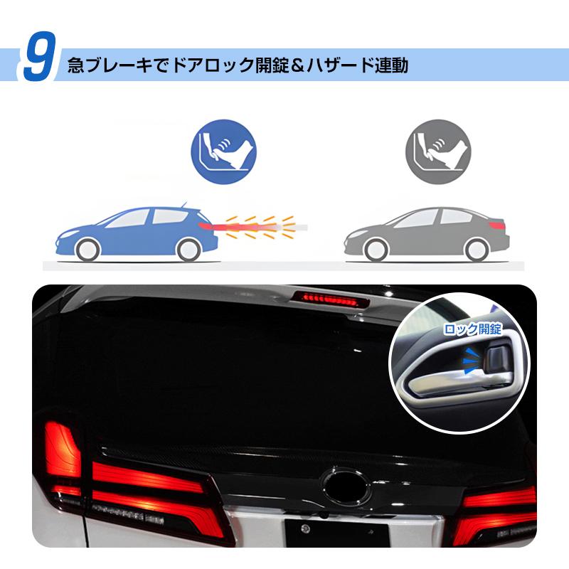 FLD1876 ノア90 ヴォクシー90系 10機能搭載 配線キット スマートキー連動ドアウインドウ開閉 エンジンをかけたままでドアロック 車速連動ドアロック NOAH VOXY｜field-ag｜12