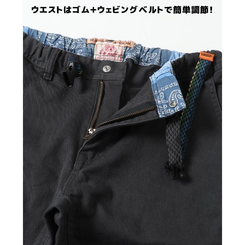 KRIFF MAYER ( クリフメイヤー ) ストレッチツイル ナロークライミングパンツ MENS メンズ パンツ ボトムス 9分丈 足元スッキリ 春 夏 秋 キャンプ レジャーの画像