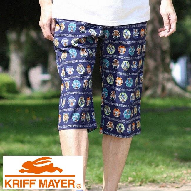 Cph/Golf サイドスリット調整可能ショーツM(メンズ用) KRIFF MAYER（クリフメイヤー） 冷感ドアテコクロップドパンツ メンズ