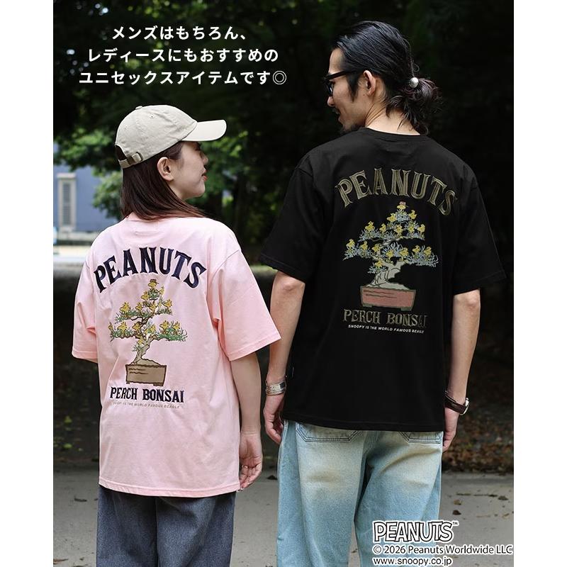 KRIFF MAYER（クリフメイヤー） スヌーピー刺繍T 盆栽 半袖 メンズ T