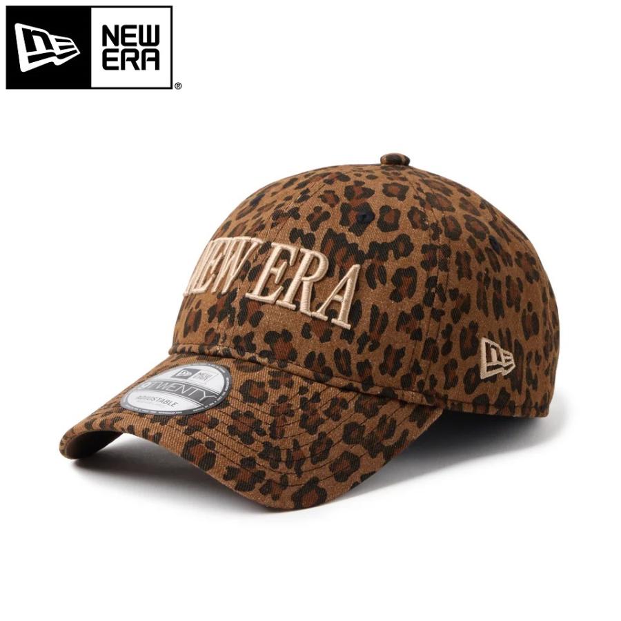 NEW ERA（ニューエラ） 9TWENTY Leopard ブラウン ベージュ 帽子