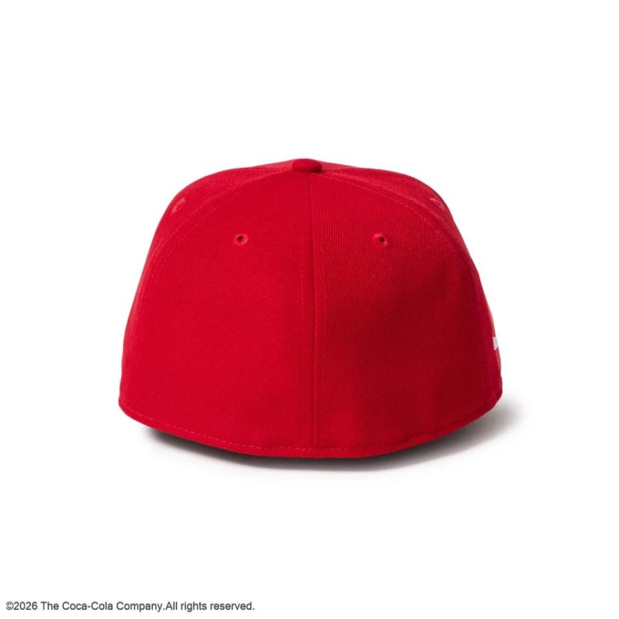 NEW ERA（ニューエラ） 59FIFTY Coca-Cola コカコーラ スカーレット